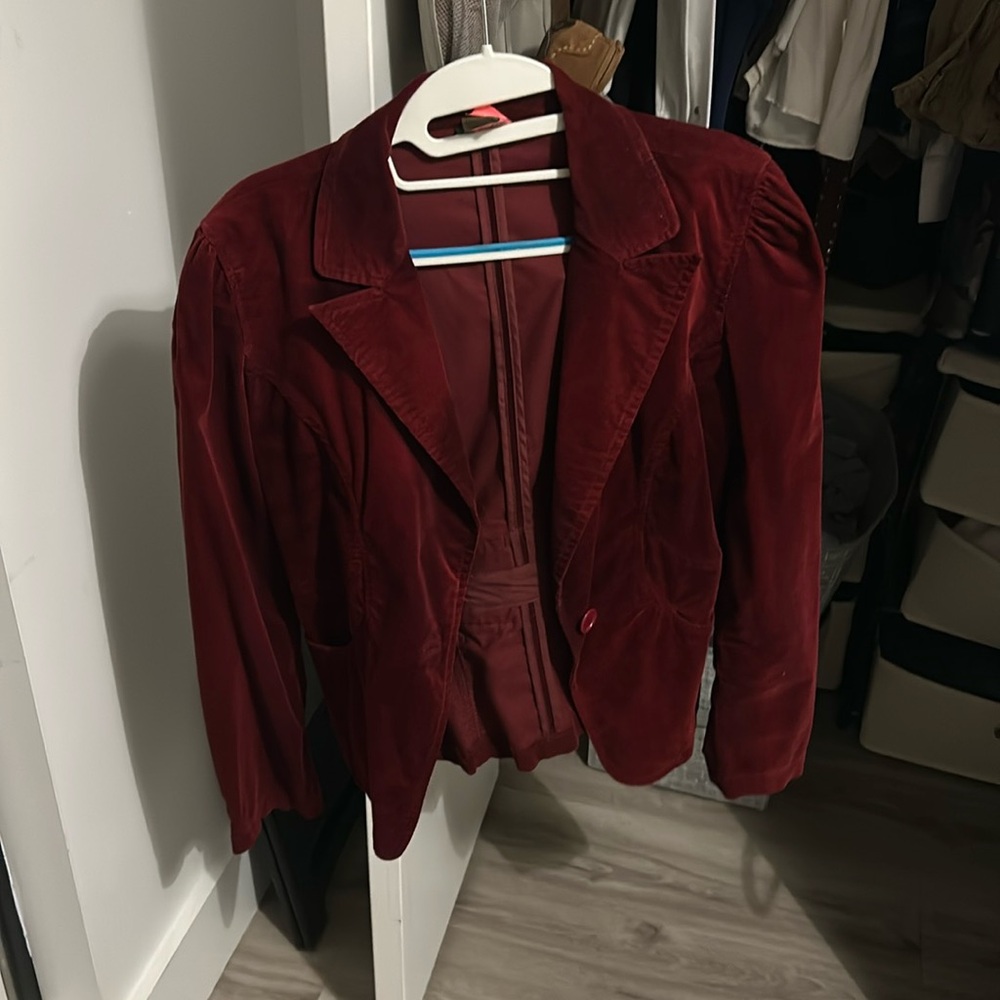 Vintage Red corduroy jacket